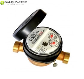 Single jet super dry high sensitivity water meter