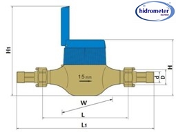 cheap Volumetric super dry high sensitivity water meter suppliers